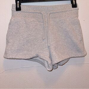 Aritzia TNA Grey Sweatshorts Tie XXS